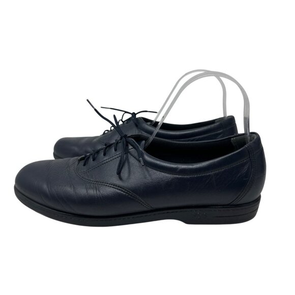 SAS Whisper Navy Leather Lace-Up Oxford Shoes Womens Size 11 M - Picture 4 of 13